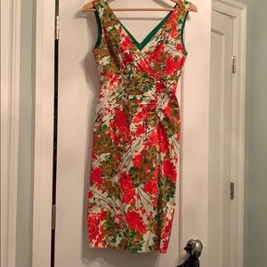 Donna Rico Fitted Dress, Size 4